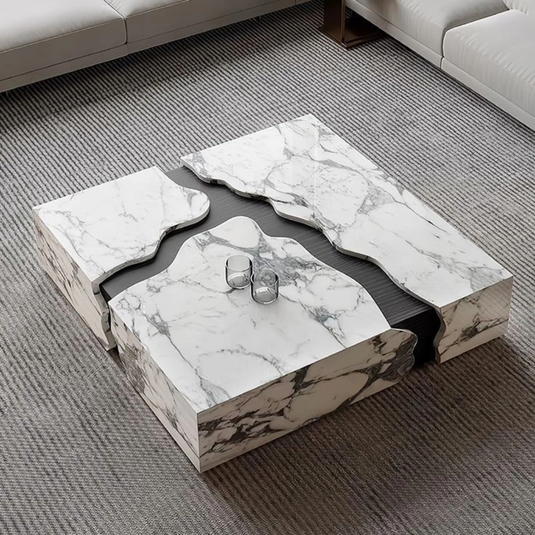 Elegant Marble Coffee Table